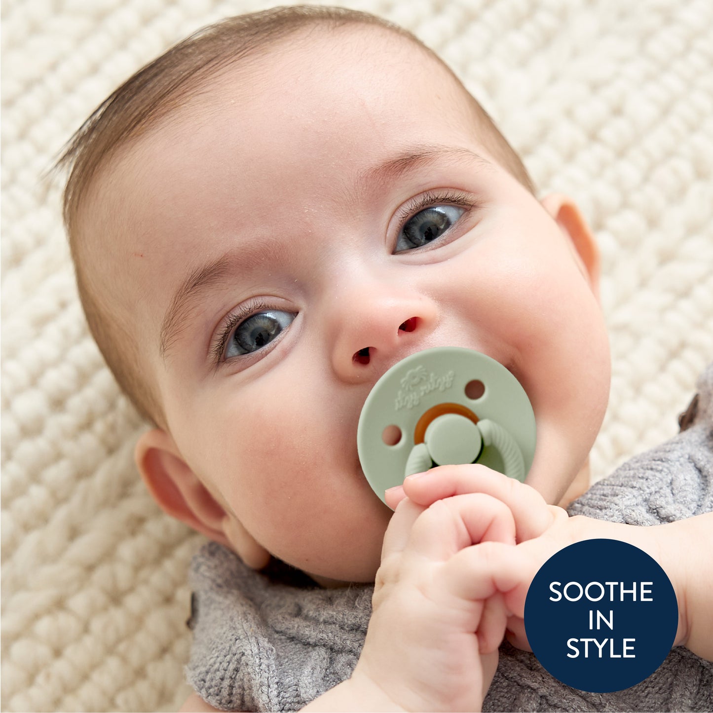 Itzy Soother™ Natural Rubber Pacifier for Babies 6-18 Months