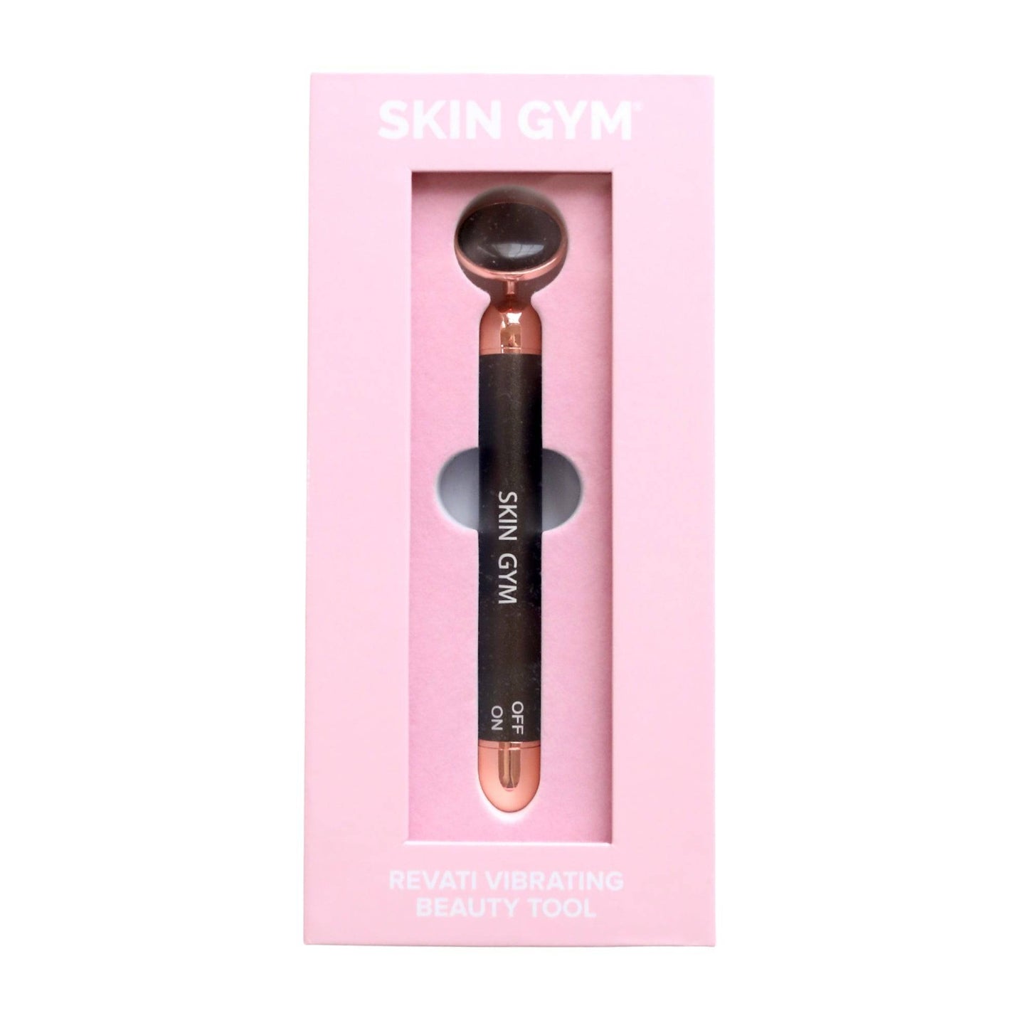 Skin Gym Black Obsidian REVATI Vibrating Beauty Tool - Enhance Your Skincare Ritual