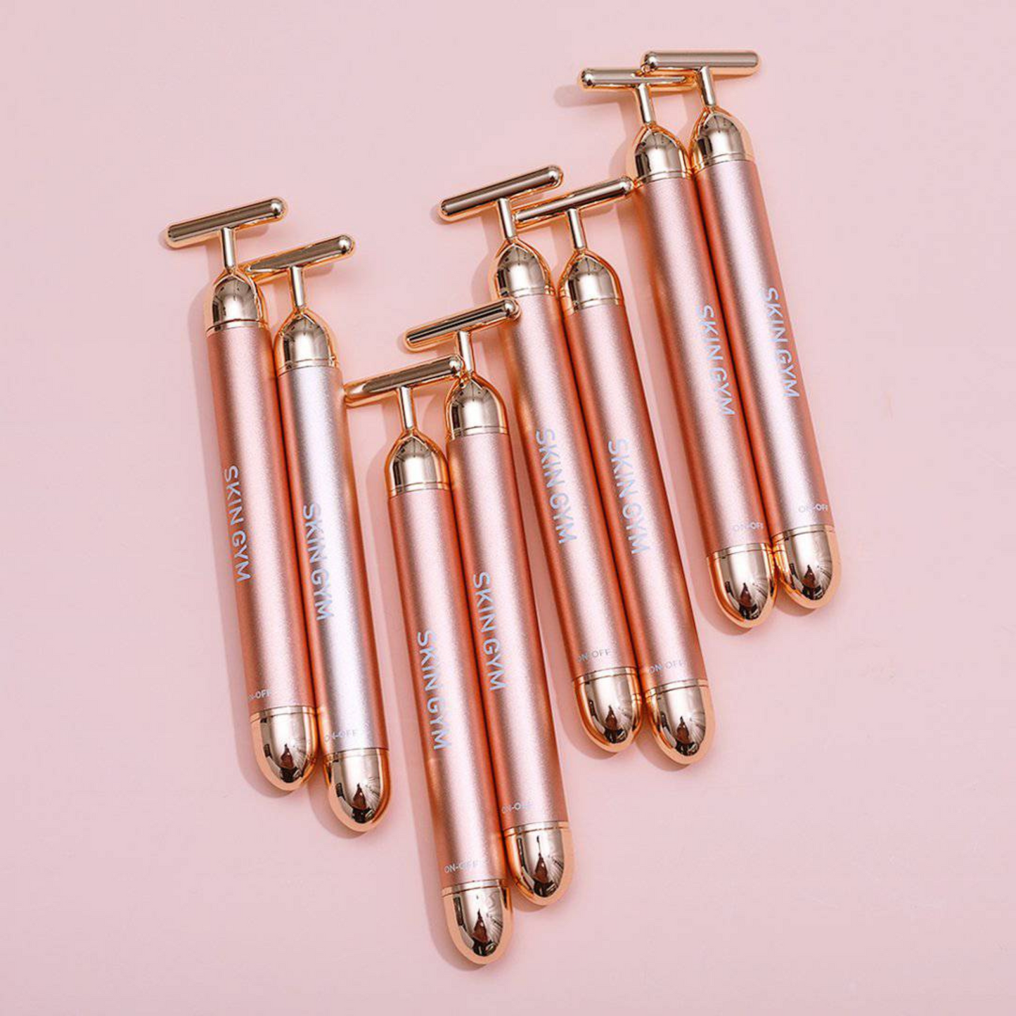 Beauty Lifter Vibrierender T-Bar für strahlende Haut und makelloses Aussehen