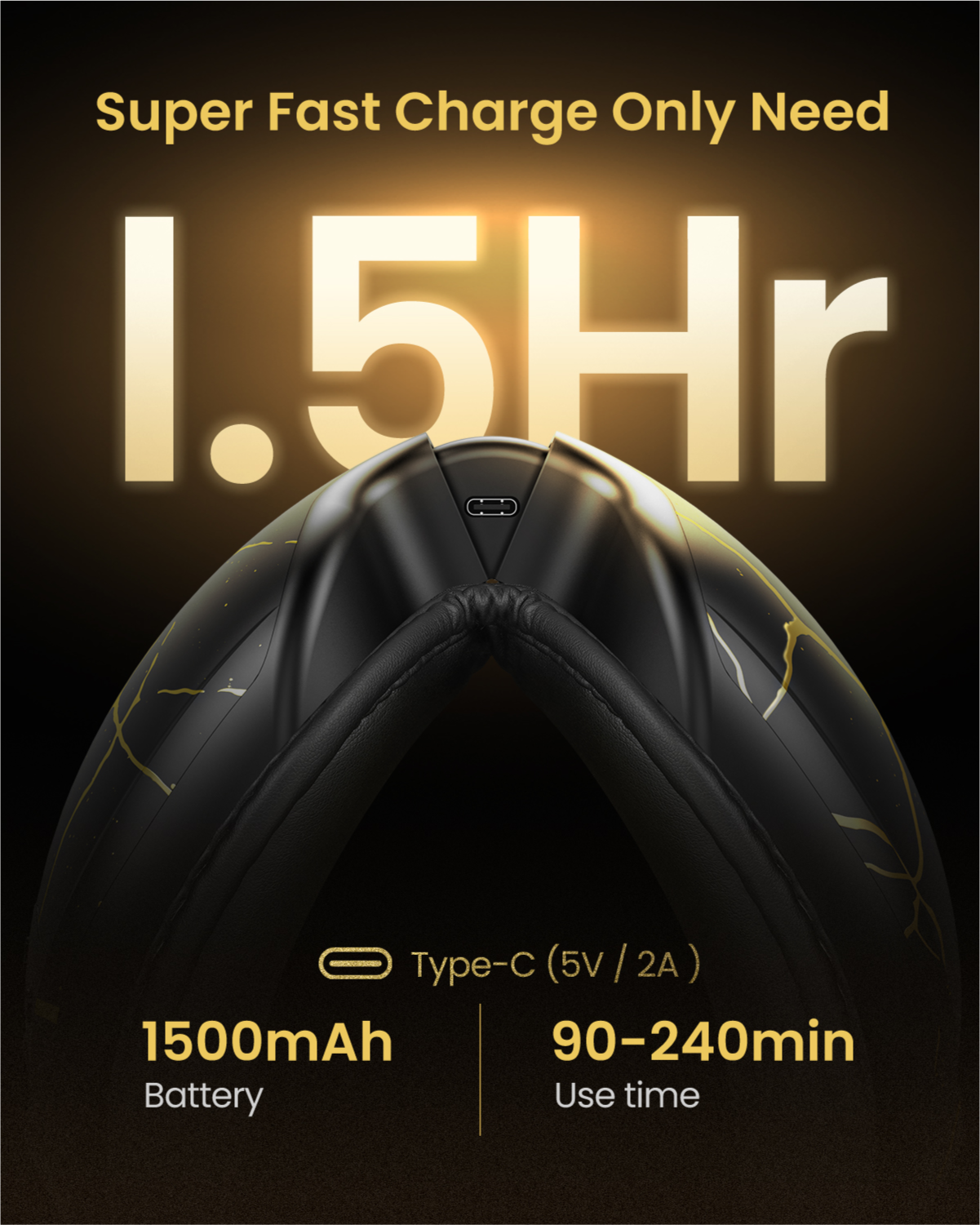 Eyeris 3 Kintsugi Eye Massager — Revitalize and Refresh Your Eyes