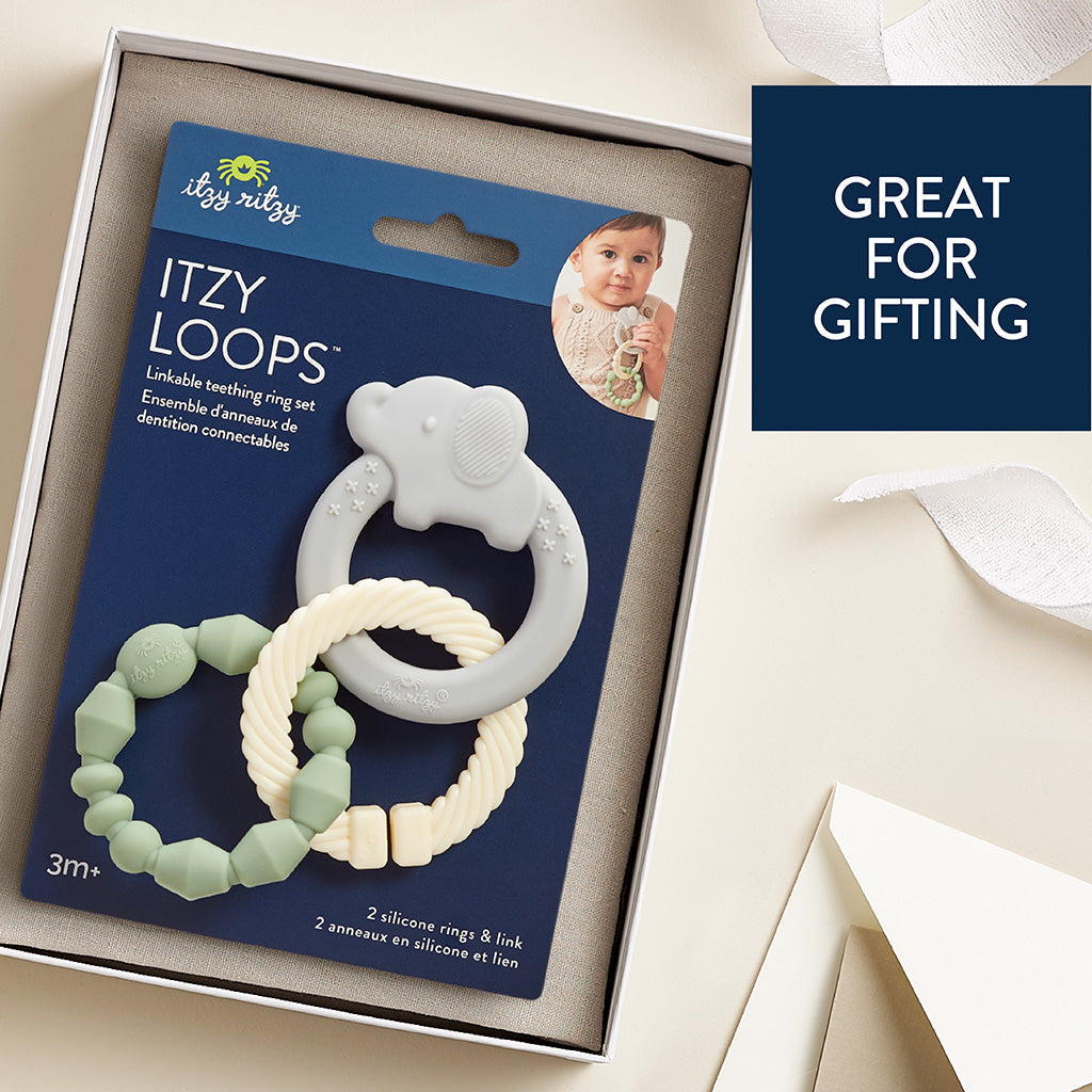 Itzy Loops™ Sensory Teether for Babies and Toddlers