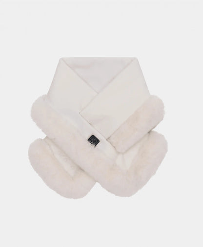 Queen Cove Unisex Heated Faux Fur Fleece Scarf