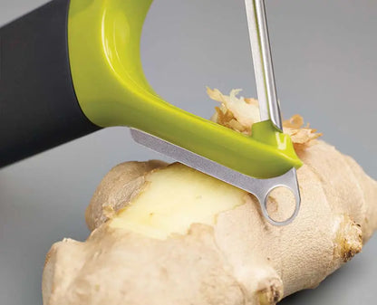 Multi-Peel™ Green Y-Shape Peeler - Effortless Vegetable and Fruit Peeling for Easy Kitchen Prep