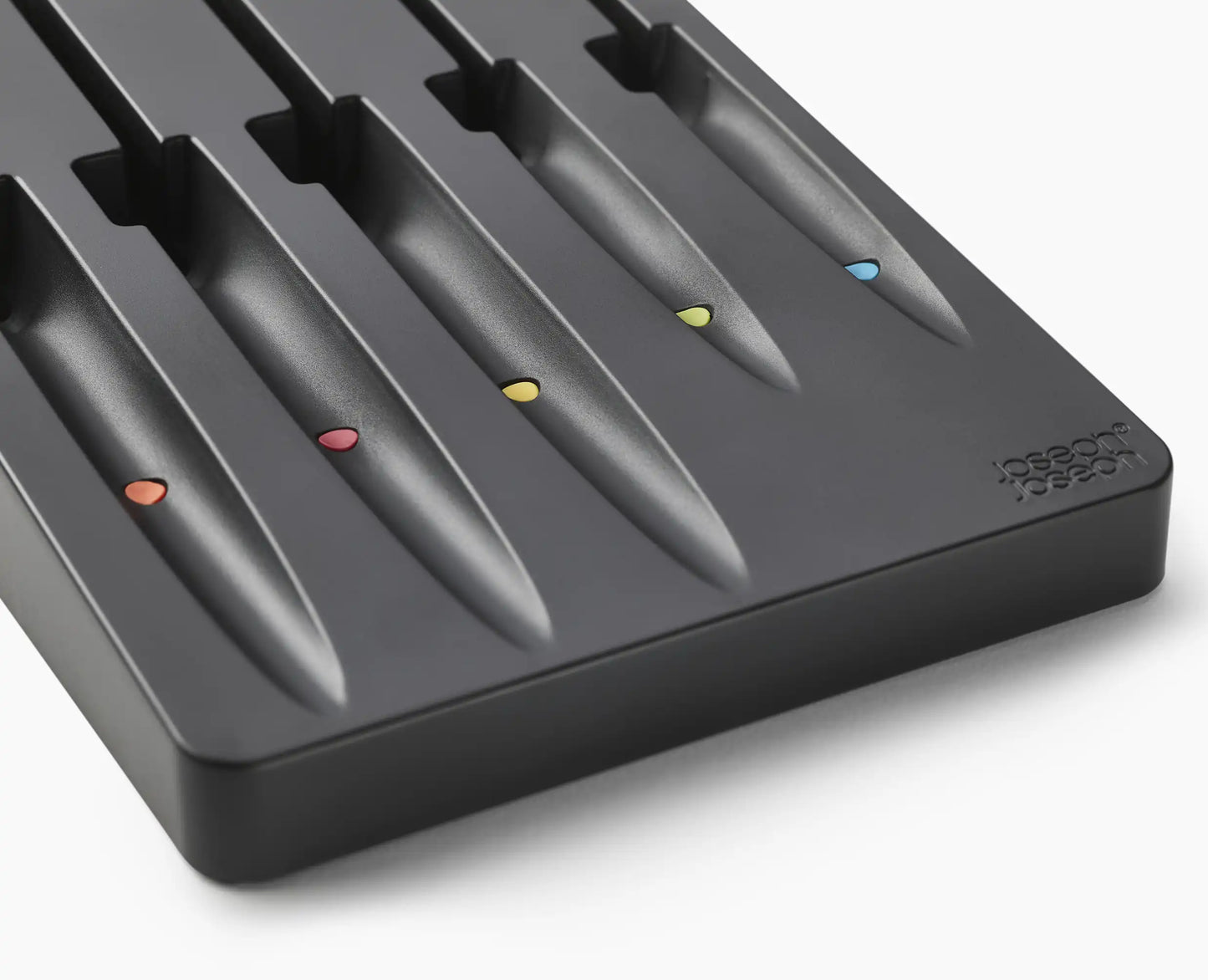 Elevate™ Boutique 5-Piece Multicolour Knife Set with Convenient In-Drawer Storage Tray