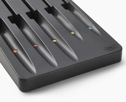 Elevate™ Boutique 5-Piece Multicolour Knife Set with Convenient In-Drawer Storage Tray