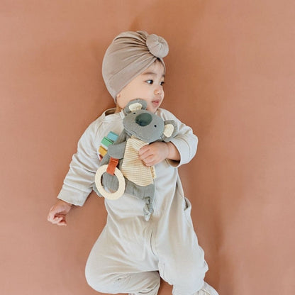 Bitzy Crinkle™ Sensory Crinkle Toy with Gentle Teether for Soothing Play