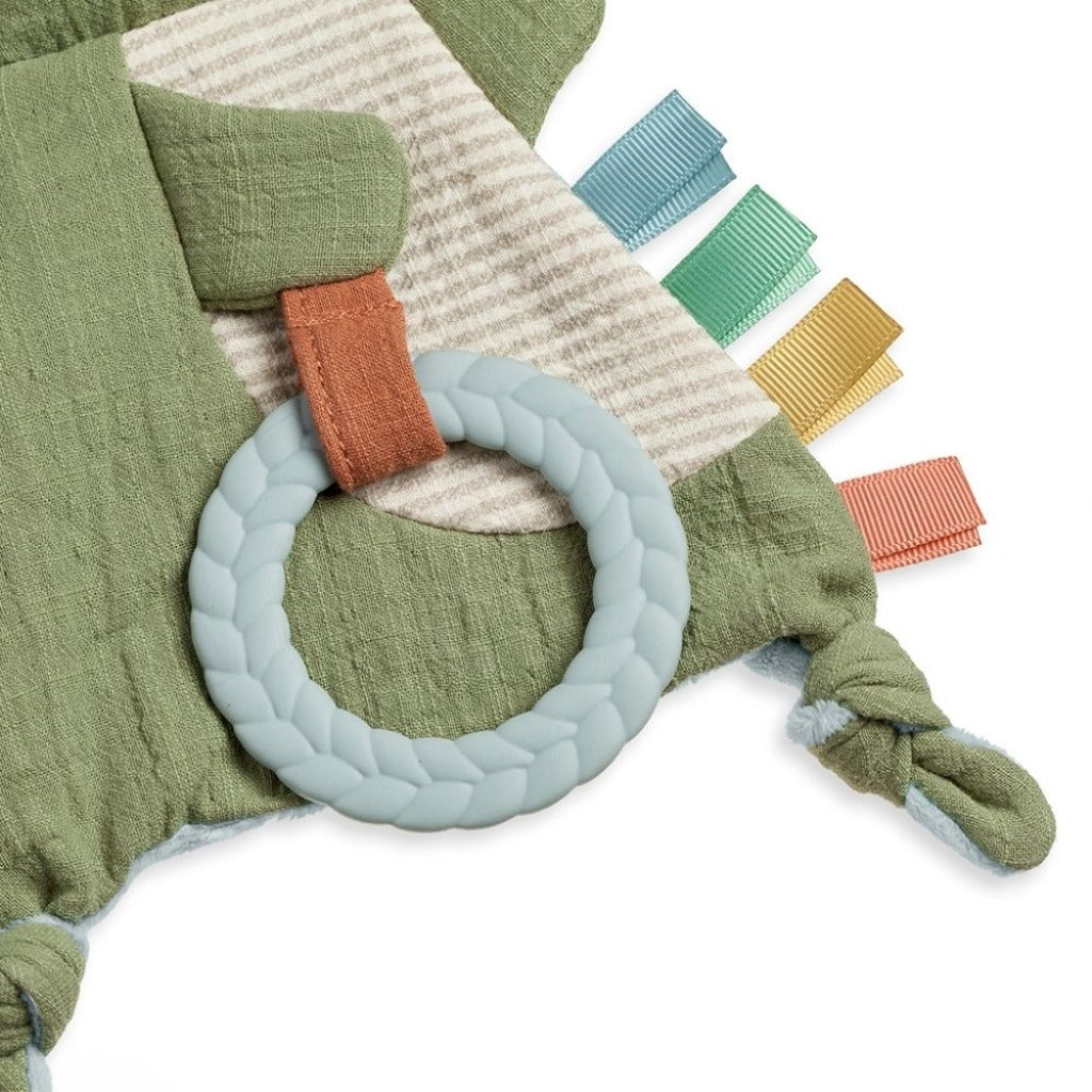 Bitzy Crinkle™ Sensory Crinkle Toy with Gentle Teether for Soothing Play