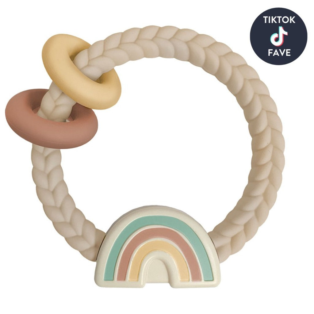 Ritzy Rattle® with Teething Rings - The Perfect Toy for Fun and Teething Joy