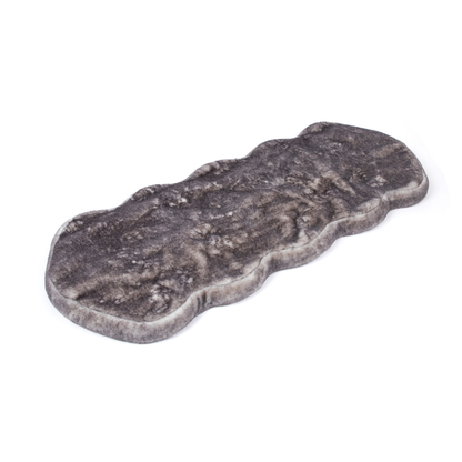 PupRug® Runner Luxe - Komfortables Chinchilla-Fell Hundebett mit Memory-Schaum für ultiven Komfort