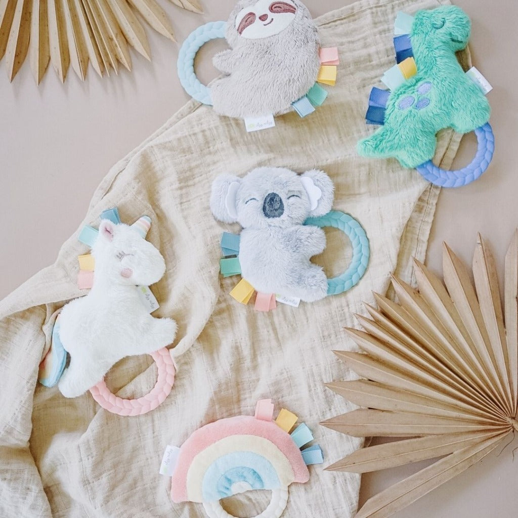 Ritzy Rattle Pal™ Soft Chew and Rattle Plush Bar