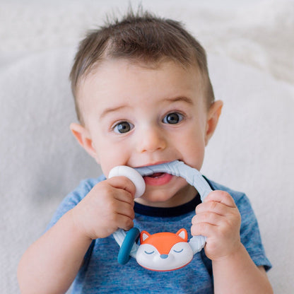 Ritzy Rattle® with Teething Rings - The Perfect Toy for Fun and Teething Joy