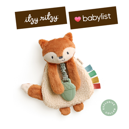 Babylist x Itzy Lovey™ Soft and Teething Cute Toy for Babies