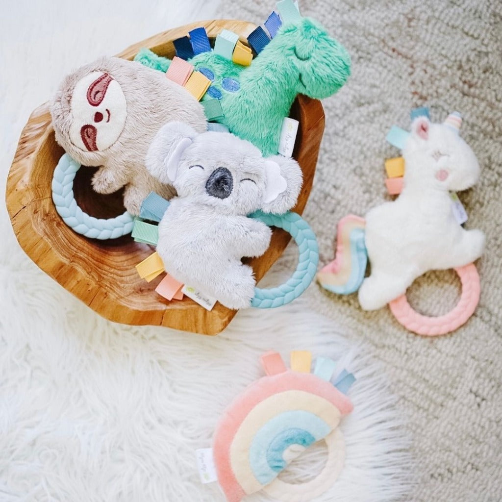 Ritzy Rattle Pal™ Soft Chew and Rattle Plush Bar