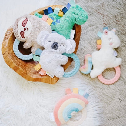 Ritzy Rattle Pal™ Soft Chew and Rattle Plush Bar