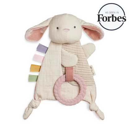 Bitzy Crinkle™ Sensory Crinkle Toy with Gentle Teether for Soothing Play