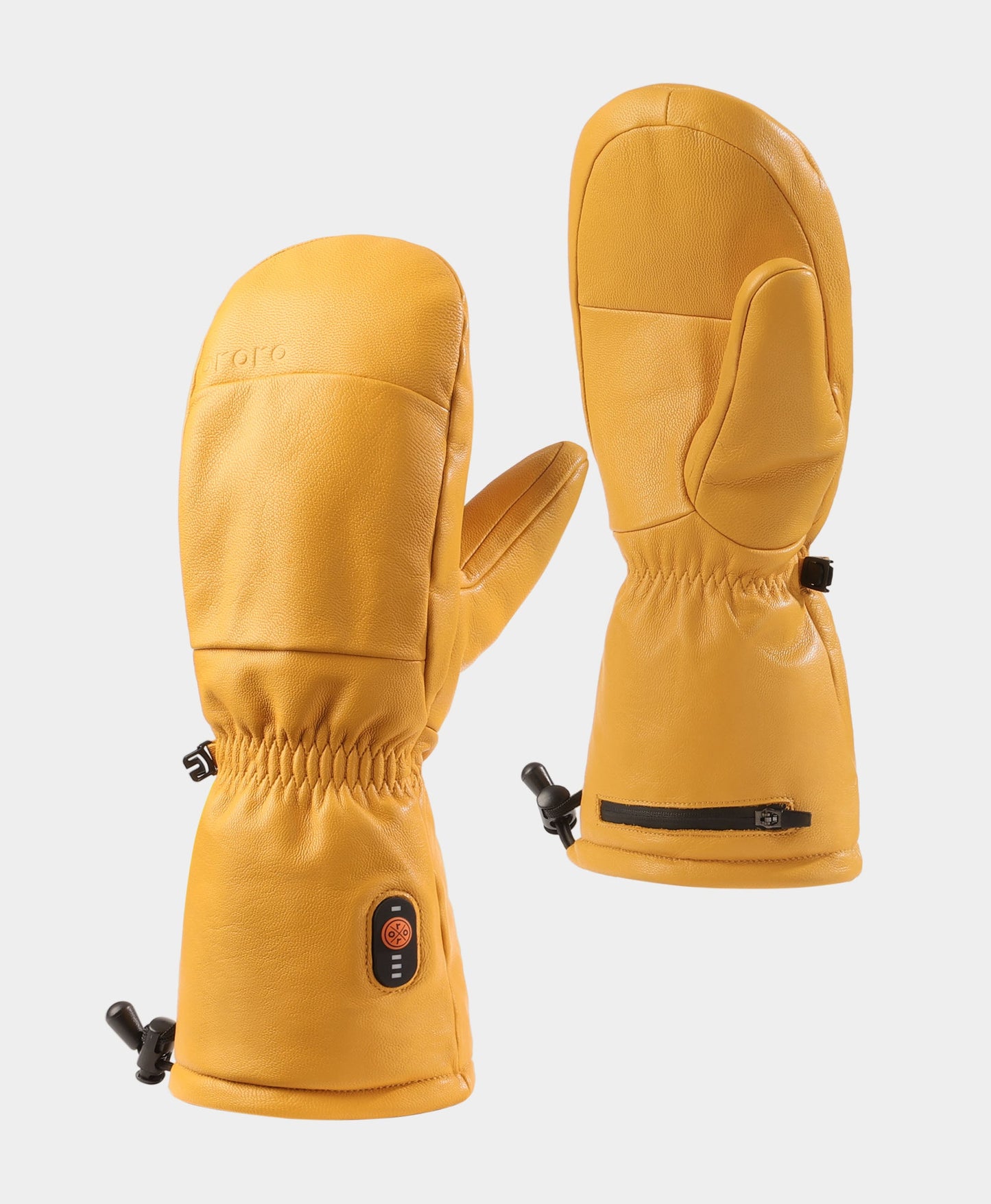 Duluth Unisex Heated Leather Chopper Mittens