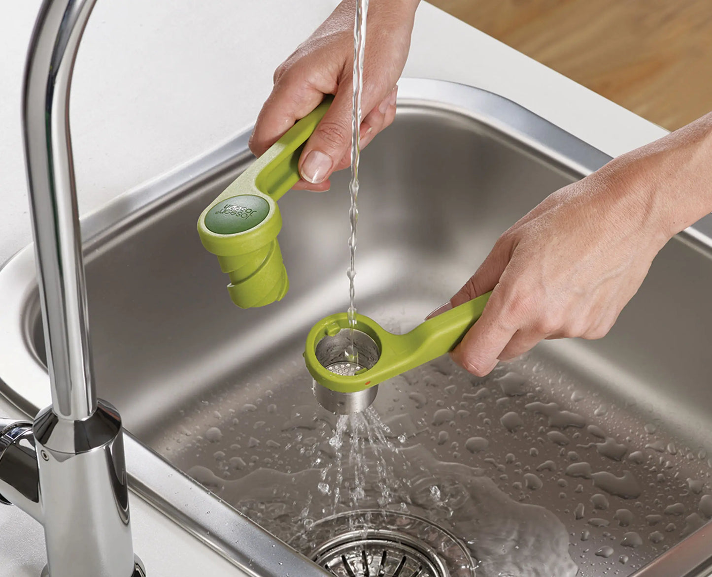 Пресс для чеснока Helix Green — удобное и эффективное кухонное устройство для быстрого измельчения чеснока