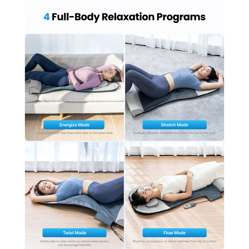 Aeria Lumbar, Neck & Back Massager for Ultimate Relaxation