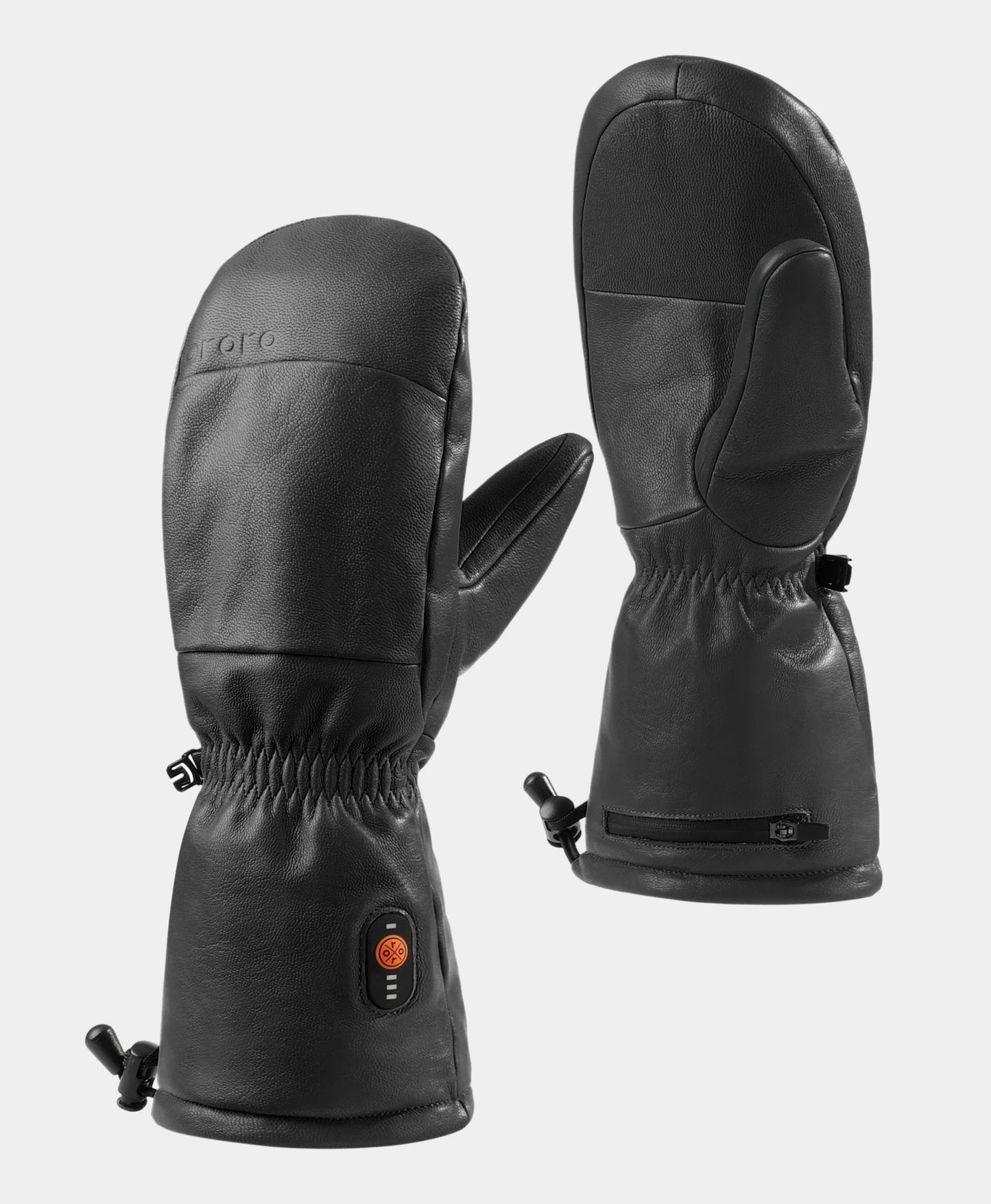 Duluth Unisex Heated Leather Chopper Mittens