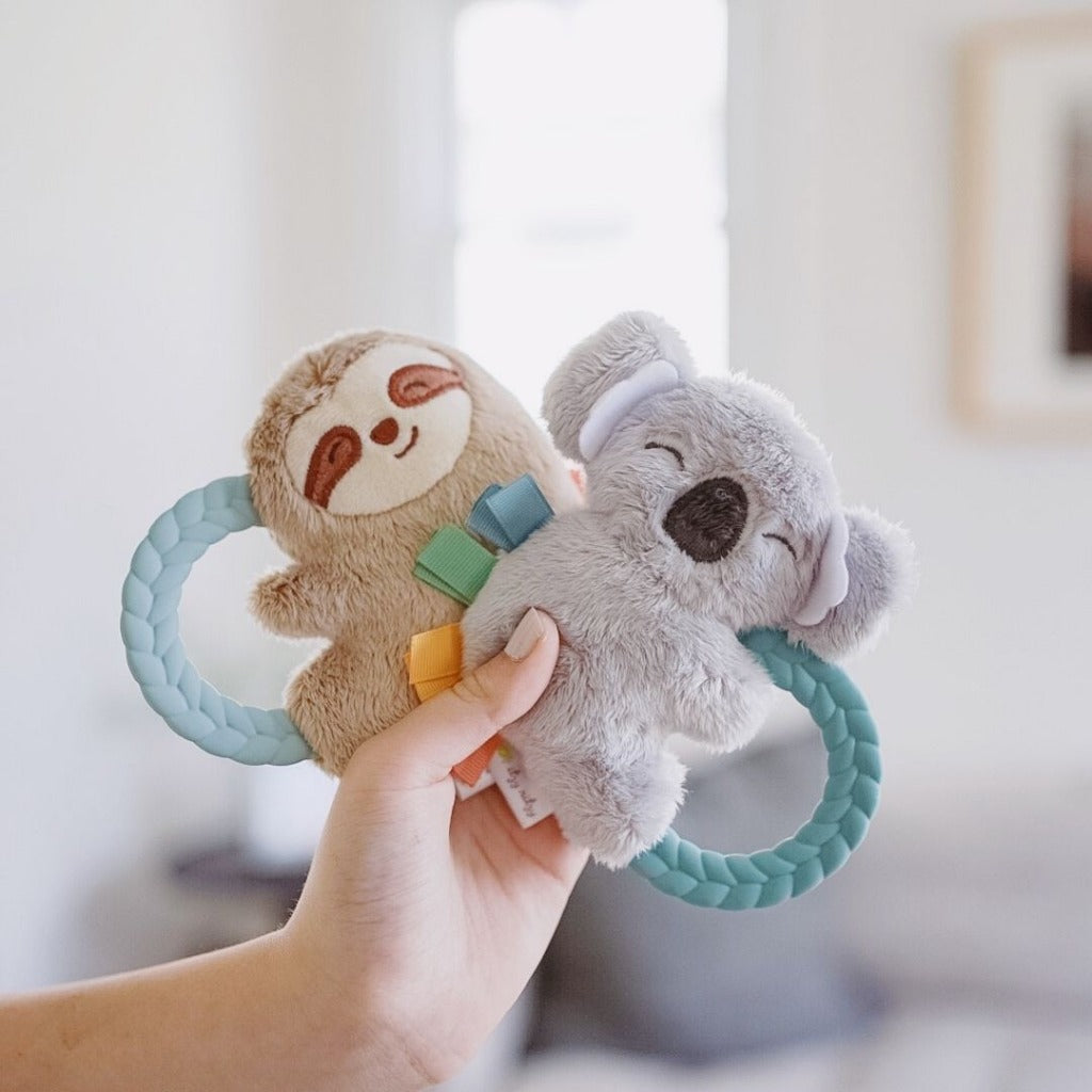 Ritzy Rattle Pal™ Soft Chew and Rattle Plush Bar