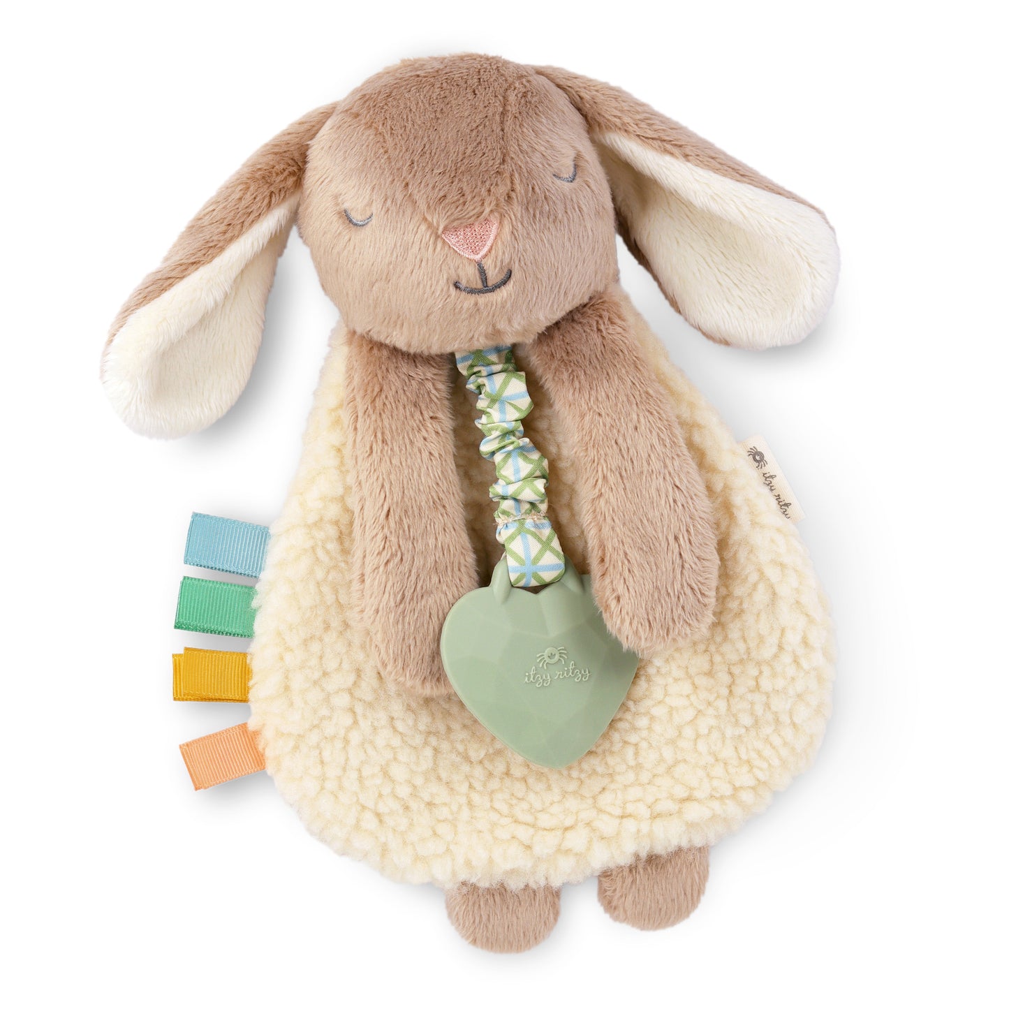 Lovey Pal™ adorable taupe bunny security companion for babies