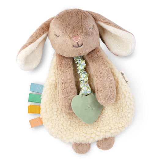 Lovey Pal™ adorable taupe bunny security companion for babies