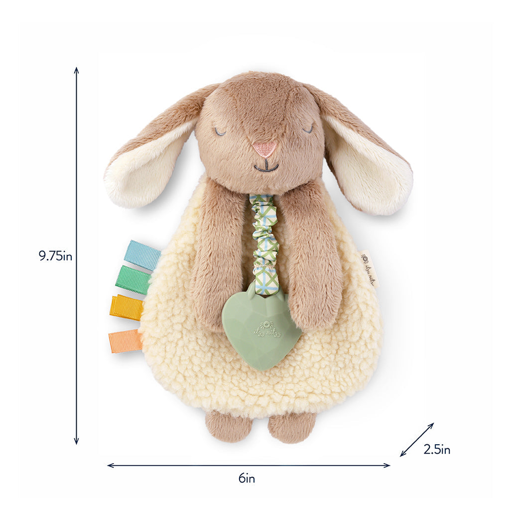 Itzy Lovey™ Plush Toy and Teething Toy for Babies