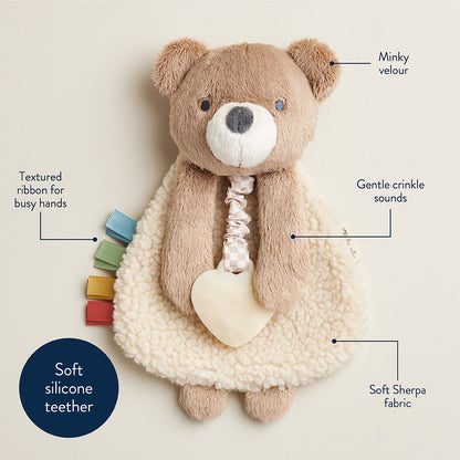 Itzy Lovey™ Plush Toy and Teething Toy for Babies