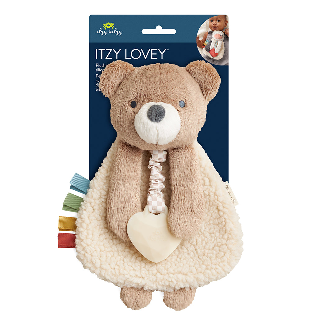 Itzy Lovey™ Plush Toy and Teething Toy for Babies