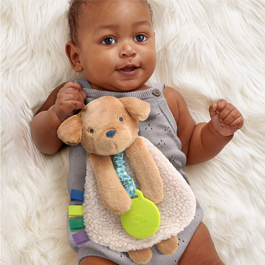 Itzy Lovey™ Plush Toy and Teething Toy for Babies