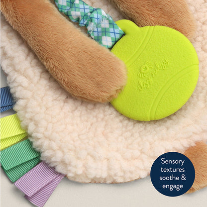 Itzy Lovey™ Plush Toy and Teething Toy for Babies