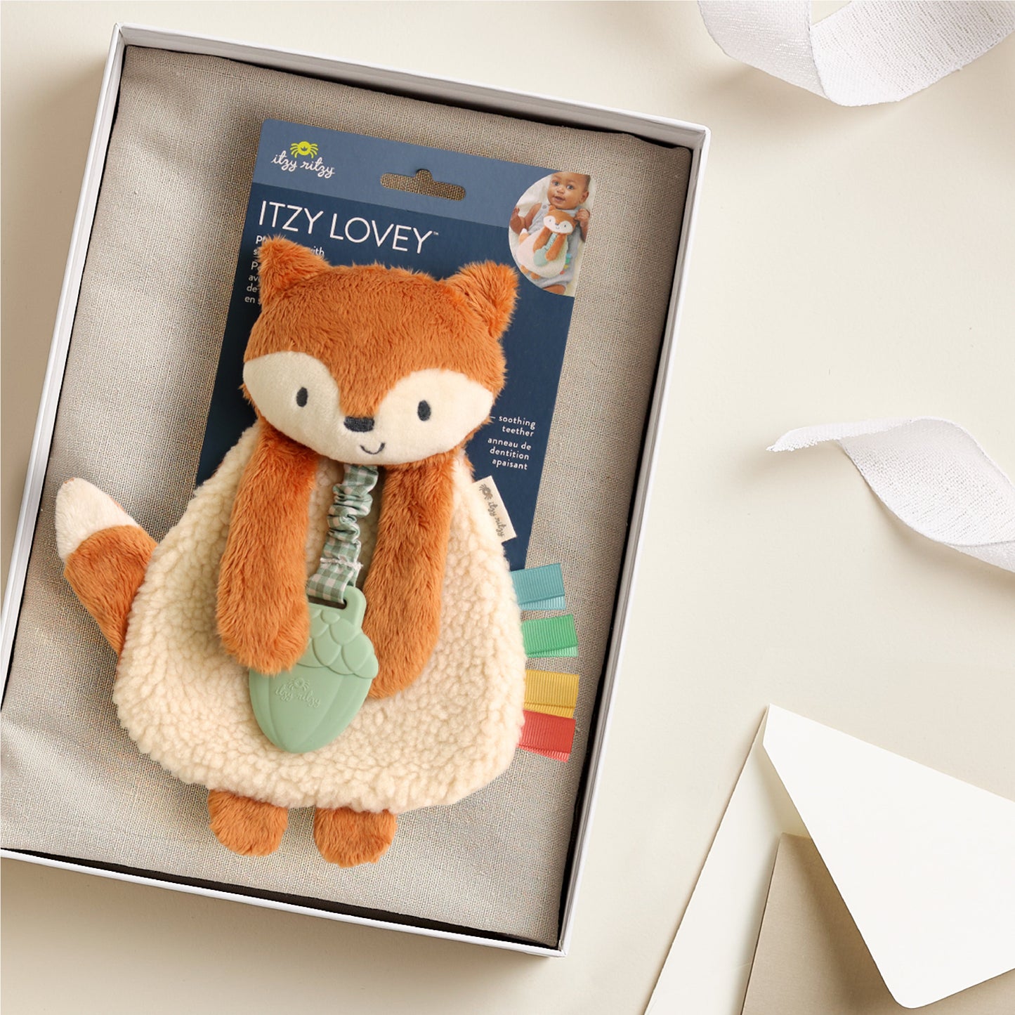 Babylist x Itzy Lovey™ Soft and Teething Cute Toy for Babies