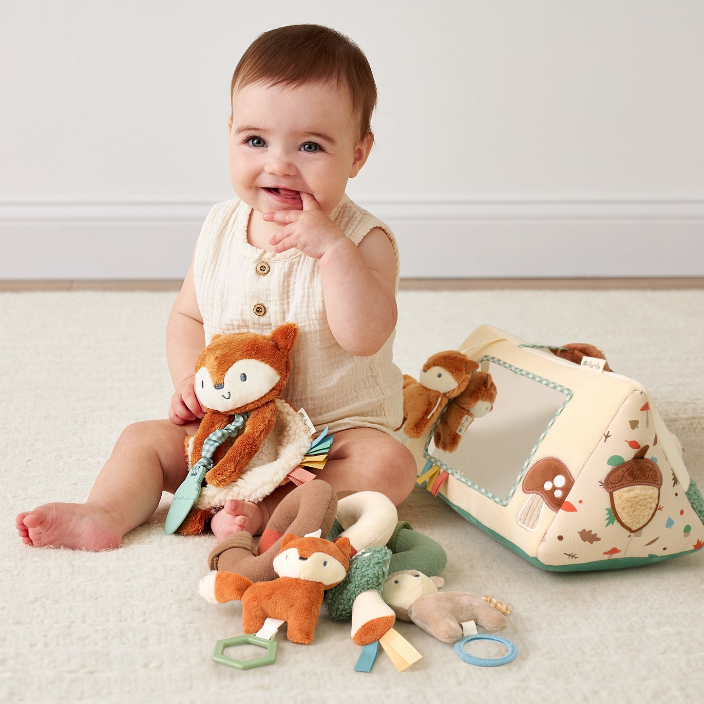 Babylist x Itzy Lovey™ Soft and Teething Cute Toy for Babies