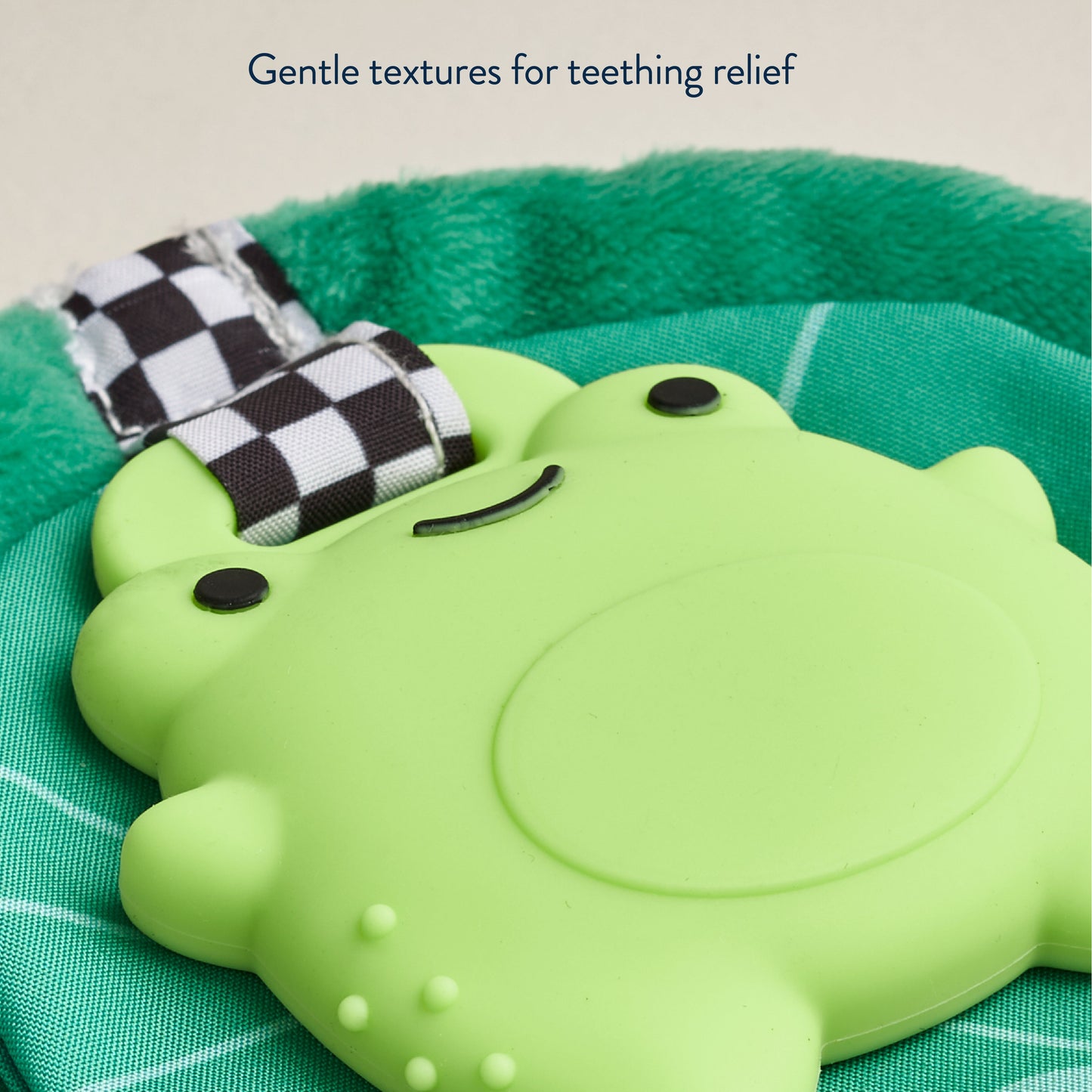Sweetie Crinkle™ Cuddly Sensory Teething Ring