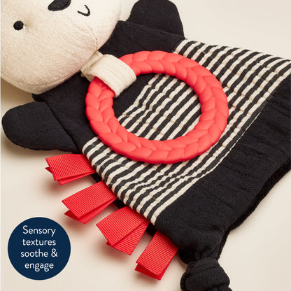 Bitzy Crinkle™ Sensory Crinkle Toy with Gentle Teether for Soothing Play