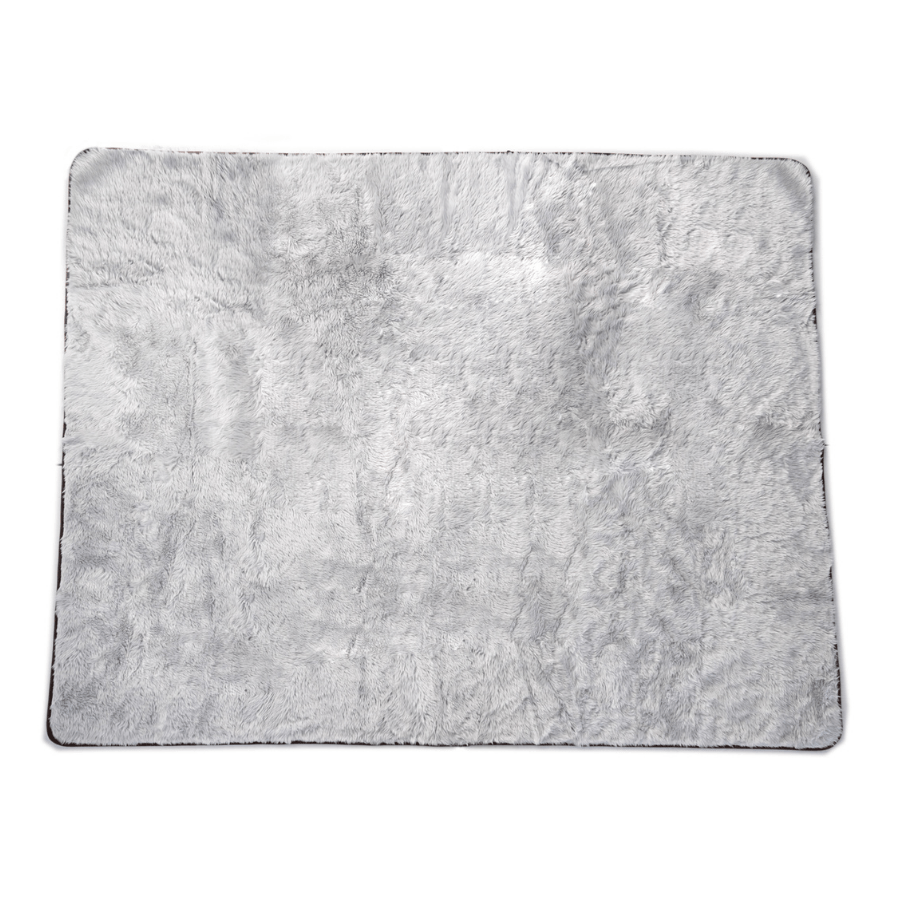 PupProtector™ Luxe Short Fur Waterproof Throw Blanket - Elegant Grey