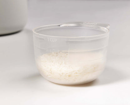 M-Cuisine™ Rice Cooker für Mikrowelle – Schnelligkeit und Bequemlichkeit in Weiß