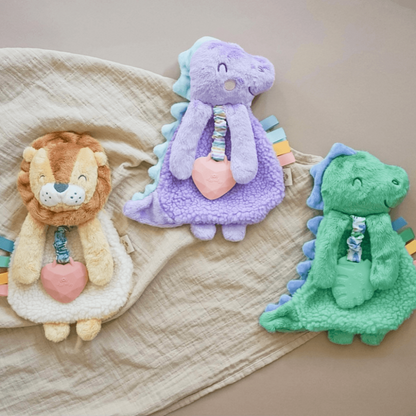 Itzy Lovey™ Plush Toy and Teething Toy for Babies
