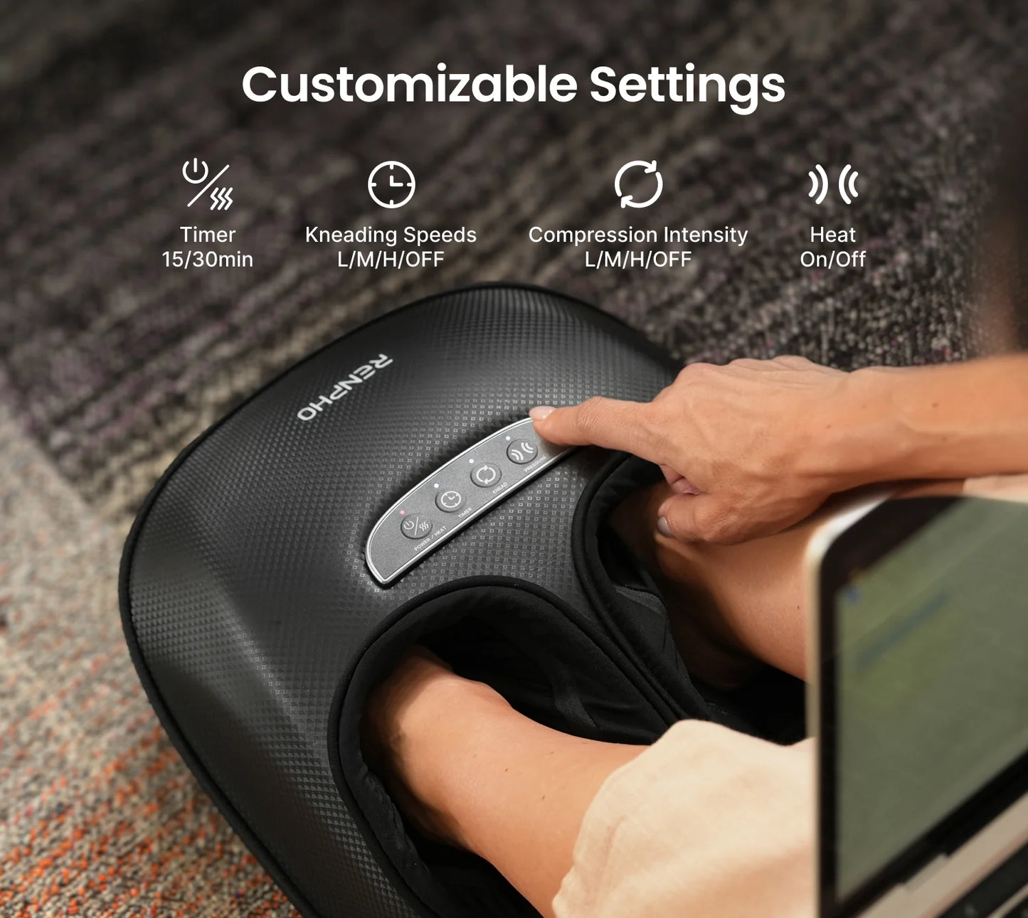 Solheel Massaggiatore per Piedi di Terza Generazione