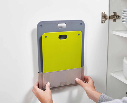 DoorStore™ Grey Chop 2-in-1 Cutting Board Set - Perfect for Effortless Kitchen Prep