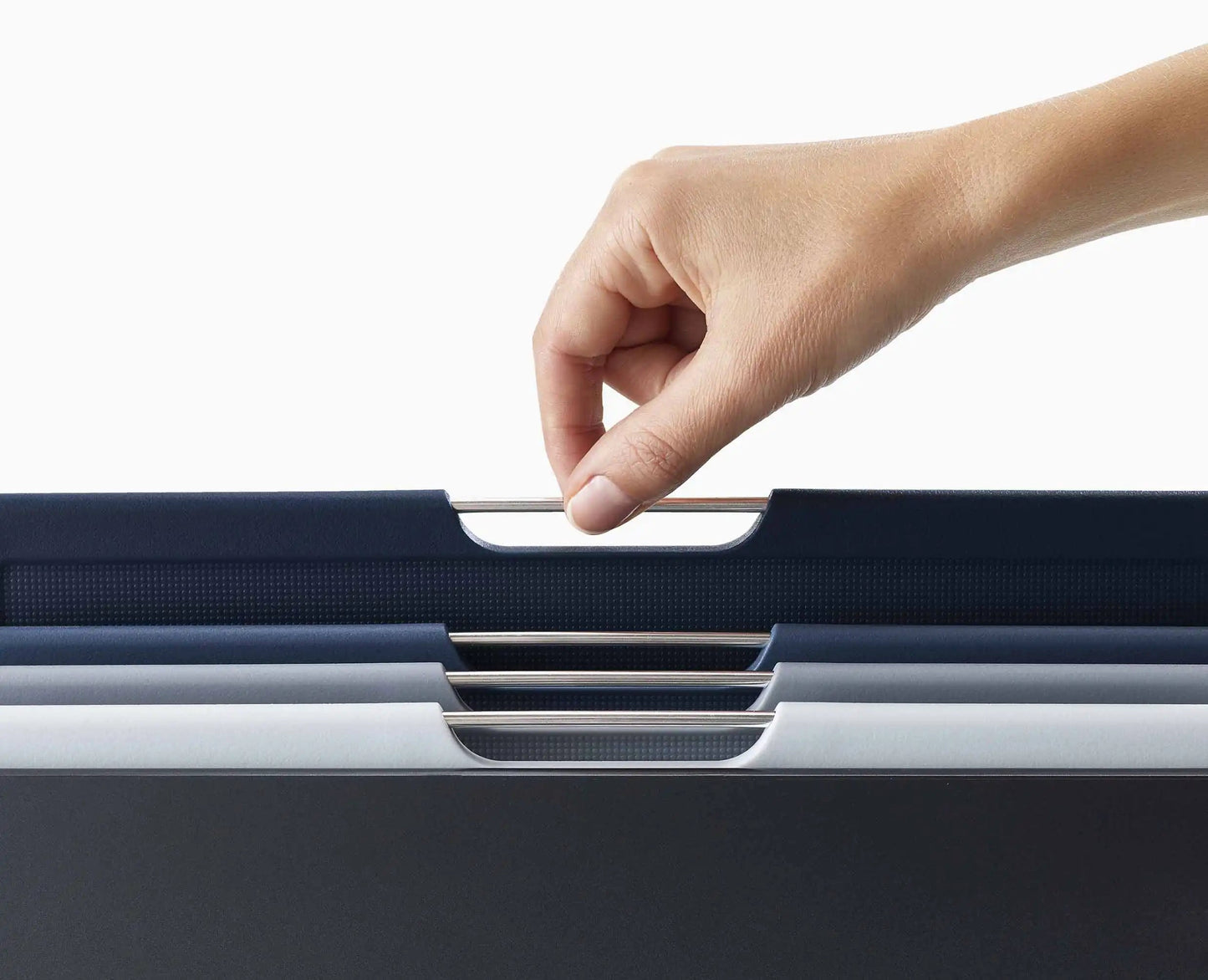 Folio™ Großer 4-teiliges graues Schneidebrett-Set für vielseitiges Küchenhandling