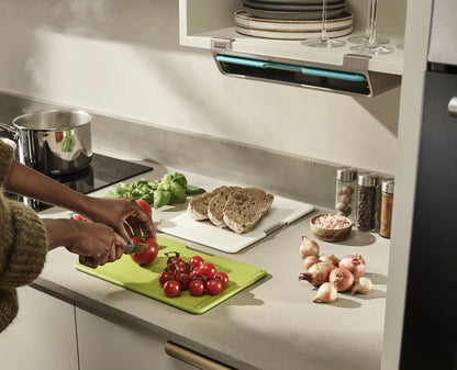 Folio™ Slim 3-in-1 Unterregal Schneidebrett-Set in Mehrfarbig
