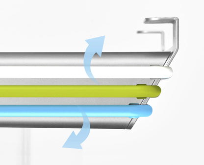 Folio™ Slim 3-in-1 Unterregal Schneidebrett-Set in Mehrfarbig