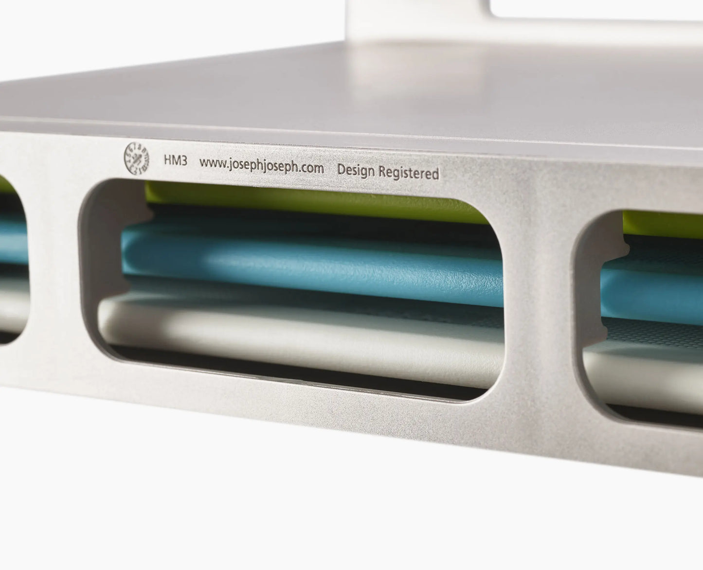 Folio™ Slim 3-in-1 Unterregal Schneidebrett-Set in Mehrfarbig