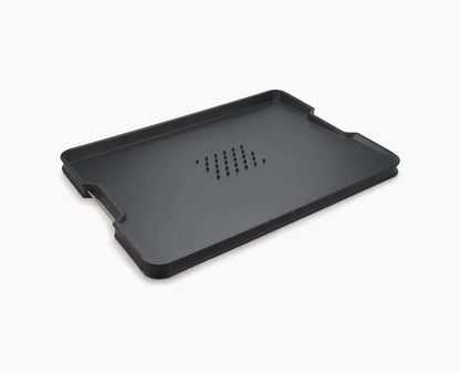 Cut&Carve™ Plus Multi-Functional Black Chopping Board – Perfect for Every Kitchen Task