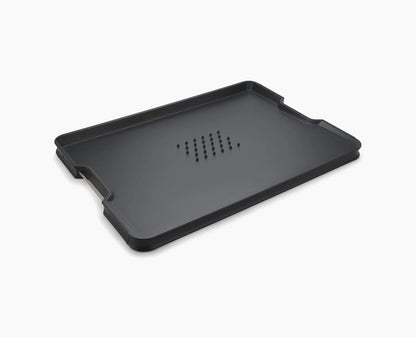 Cut&Carve™ Plus Multi-Functional Black Chopping Board – Perfect for Every Kitchen Task