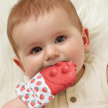 Itzy Mitt Pop™ Strategy for Teething and Sensory Stimulation