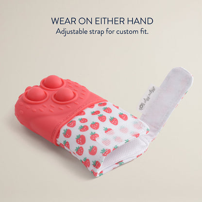 Itzy Mitt Pop™ Strategy for Teething and Sensory Stimulation