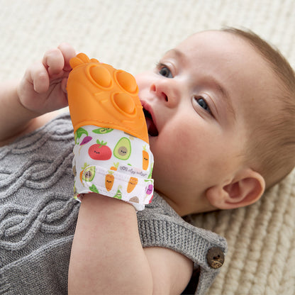 Itzy Mitt Pop™ Strategy for Teething and Sensory Stimulation