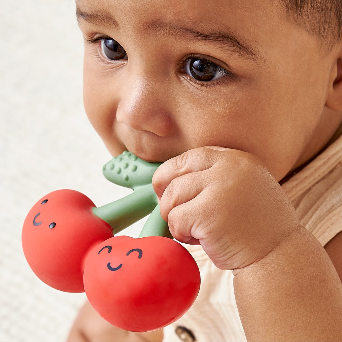 Comfort Crew™ Natural Rubber Latex Teething Ring for Babies